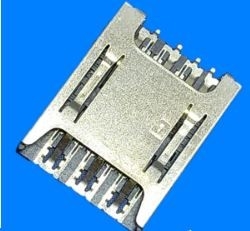 Tipo 1.4mm SIM Card Connectors Nano alto da gaveta