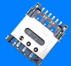 6P 7P 1.50mm SIM Card Socket Connector Nano alto