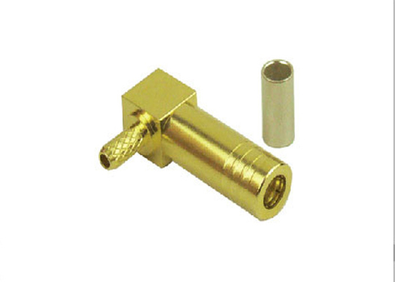Conector reto masculino de bronze do ouro do cabo SMA RF da tomada RP-SMA Jack Crimp For RG174 RG316 LMR100 do RP SMA