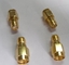 Conectores coaxiais chapeados ouro do ISO SMA RF com uma impedância de 50 ohms