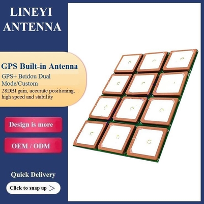Antena de ISO9001 GPS Glonass, antena cerâmica do remendo de GPS