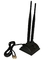 Antena alta dupla de WiFi do ganho da frequência 2.4G 5dbi, antena de 5,8 gigahertz Wifi