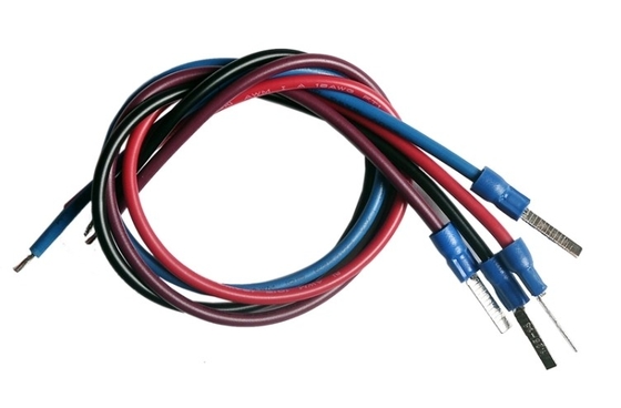 chicote de fios Pre-isolado do fio da conexão da máquina do terminal dbv1.25-10 da inserção